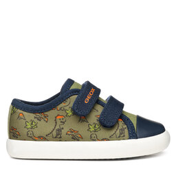 Geox Sneakersy Geox B Gisli B451NB 000AW C3012 S Khaki