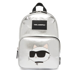 Karl Lagerfeld Kids Rucksack Karl Lagerfeld Kids This Is St Tropez D3 Z31215 Silberfarben
