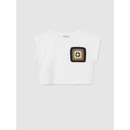 Mayoral Mayoral T-Shirt 6047 Εκρού