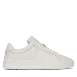 Tommy Hilfiger Sneakers Tommy Hilfiger Court Best Tumbled Lth FM0FM05324 Écru