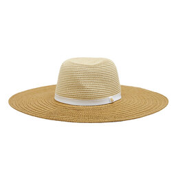 Lauren Ralph Lauren Kalap Lauren Ralph Lauren Color Sunhat 454914459001 Natural/Dk Natural