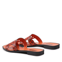 

Шльопанці KARL LAGERFELD KL80404 Orange Lthr w/Black, Оранжевий