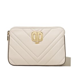 DKNY Borsetta DKNY Delphine Dbl Zip Cbo R23EBG29 Écru