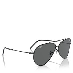Ray-Ban Okulary przeciwsłoneczne Ray-Ban Aviator Reverse 0RBR0101S 002/GR Czarny