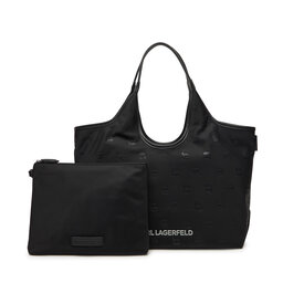 KARL LAGERFELD Kabelka KARL LAGERFELD A3W30116 Černá
