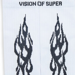 

Високі шкарпетки unisex Vision Of Super, Білий