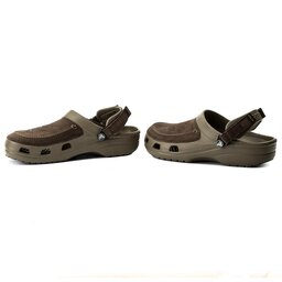 

Шльопанці Crocs Yukon Vista Clog M 205177 Espresso/Khaki, Коричневий