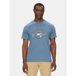 Quiksilver Quiksilver Majica EQYZT08056 Modra Regular Fit