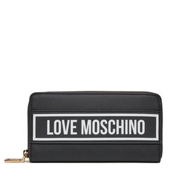 LOVE MOSCHINO Portefeuille femme grand format LOVE MOSCHINO JC5719PP0HKG100A Nero/Bianco