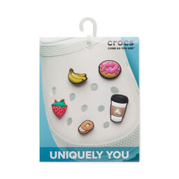 Crocs Accesorii pentru pantofi Crocs Jibbitz Breakfast 5 Pack 10008656 Colorat