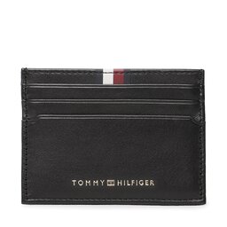 Tommy Hilfiger Etui na karty kredytowe Tommy Hilfiger Th Prem Lea Cc Holder AM0AM11267 BDS