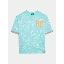 United Colors Of Benetton United Colors Of Benetton Футболка 34D3C10BM Голубий Regular Fit