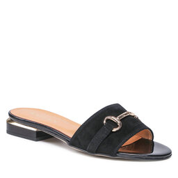 Sagan Mules / sandales de bain Sagan 4816 Czarny Welur