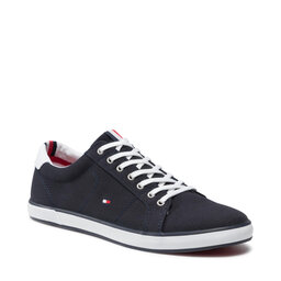 Tommy Hilfiger Πάνινα παπούτσια Tommy Hilfiger Harlow 1D FM0FM00596 Midnight 403