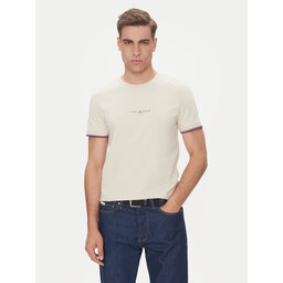 Tommy Hilfiger Tommy Hilfiger Футболка Logo MW0MW32584 Бежевий Regular Fit