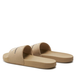 

Шльопанці Calvin Klein Jeans Slide Monogram Co YM0YM00061 White Pepper/Bright White 01I, Бежевий