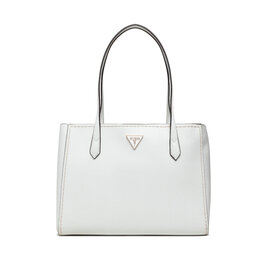 Guess Geantă Guess Downtown Chic Turnlock Tote HWXG83 85230 WHI