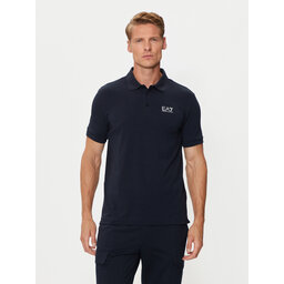 EA7 Emporio Armani EA7 Emporio Armani Polo 8NPF14 PJVQZ 0562 Tamnoplava Regular Fit