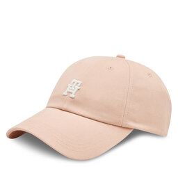Tommy Hilfiger Czapka z daszkiem Tommy Hilfiger Utility Soft Cap AW0AW16363 Różowy