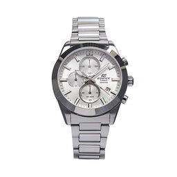 Casio Sat Casio Edifice Sapphire Chronograph EFB-710D-7AVUEF Srebrna