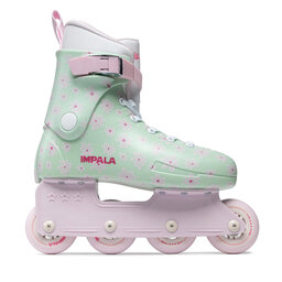 

Ролики Impala Lightspeed Inline A084-12573 Mint Flower Power, Зелений