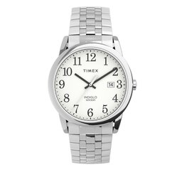 Timex Ρολόι Timex Easy Reader TW2V40000 Silver