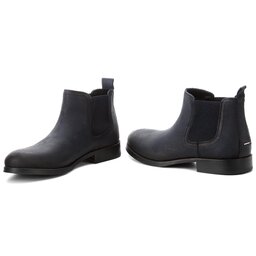

Челсі Tommy Jeans Casual Chelsea Suede EM0EM00142 Ink 006, Cиній