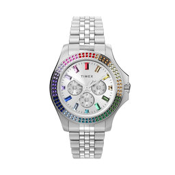 Timex Uhr Timex Kaia TW2W33000 Silver/Silver