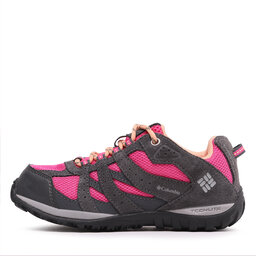 

Трекінгові черевики Columbia Youth Redmond Waterproof BY2857 Dark Grey/Pink Ice 089, Рожевий