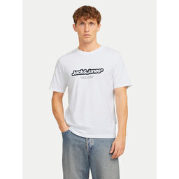 Jack&Jones Jack&Jones Póló Vesterbro 12265740 Fehér Relaxed Fit