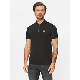 EA7 Emporio Armani EA7 Emporio Armani Поло 8NPF13 PJRGZ 1200 Чорний Regular Fit