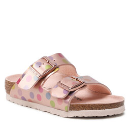 Birkenstock Iešļūcenes Birkenstock Arizona Kids BS 1021697 Electric Matallic Dots Copper