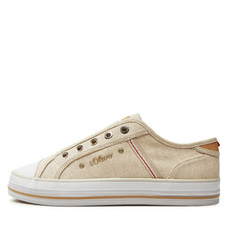 

Кеди s.Oliver 5-24707-42 Beige 400, Бежевий
