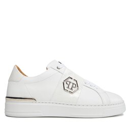 

Снікерcи PHILIPP PLEIN Leather Lo-Top Sneakers AACS USC0513 PLE010N White 01, Білий