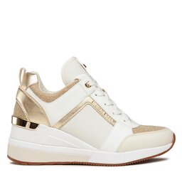 

Снікерcи MICHAEL Michael Kors Georgie Trainer 43R3GEFS2D Pale Gold 740, Білий