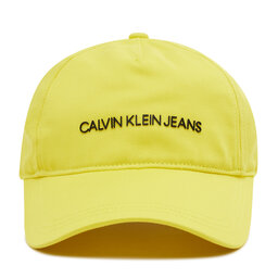 

Бейсболка Calvin Klein Jeans Institutional Logo Baseball Cap IU0IU00222 Bright Sunshine ZHM, Жовтий