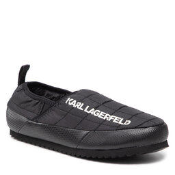 KARL LAGERFELD Papucs KARL LAGERFELD KL72021 Black Synth Textile Mono