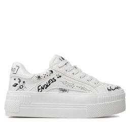

Снікерcи Buffalo Paired Laceup Lo BN1630790 White Graffiti, Білий