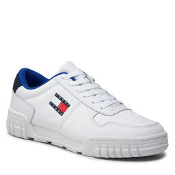 Tommy Jeans Sneakers Tommy Jeans Retro Leather Cupsole EM0EM01068 White YBR