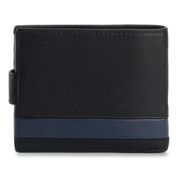 

Велике Чоловіче Портмоне Pierre Cardin Tilak26 324A Black/Blue, Чорний