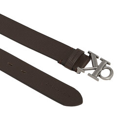 

Чоловічий ремінь Calvin Klein Jeans Round Mono Pl Lthr Tx Belt K50K511155 Bitter Brown BAP, Чорний