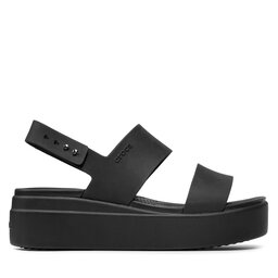 Crocs Basutės Crocs Brooklyn Low Wedge W 206453 Juoda