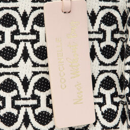 

Сумка Coccinelle MBD Never Without Bag Jacquar E1 MBD 18 03 01 Noir 736, Чорний
