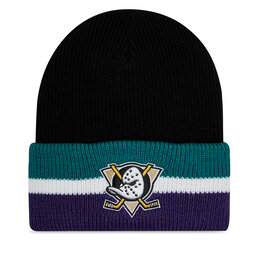47 Brand Čepice 47 Brand NHL Anaheim Ducks Split Cuff 47 H-SPLCC25ACE-BK Černá