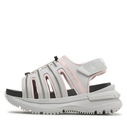 

Босоніжки Calvin Klein Jeans Chunky Hybrid Sandal Hiking YW0YW01075 Peach Blush/Oyster Mushroom TLL, Сірий