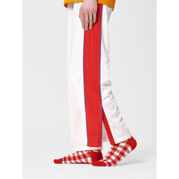 Happy Socks Hohe Unisex-Socken Happy Socks MIC01-4300 Rot