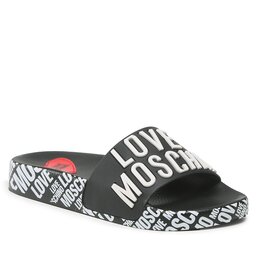 

Шльопанці LOVE MOSCHINO JA28112G1GI17000 Nero/Logo Bianco, Чорний