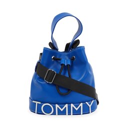 Tommy Jeans Sac à main Tommy Jeans Tjw Bold Bucket Bag AW0AW15430 Ultra Blue C66