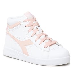 Diadora Сникърси Diadora Game P High Girl Gs 101.176725 01 D0105 White/Peach Whip