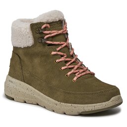 Skechers Schnürstiefeletten Skechers Glacial Ultra Woodsy 144175/OLV Green